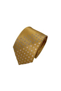 設計金色領帶  50週年慶領帶  活動團體領帶  領帶香港公司  南韓絲 TI188